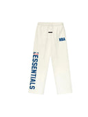 Fear of God Essentials NBA Lounge Sweatpant Cream White one-kickz