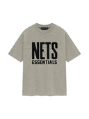 Fear of God Essentials Nets Tee Warm Heather one-kickz