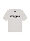 Fear of God Essentials T-shirt SS22 Light Oatmeal one-kickz