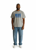 Fear of God Essentials Wolves Tee Warm Heather one-kickz