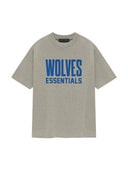 Fear of God Essentials Wolves Tee Warm Heather one-kickz