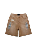 Fraternal Khaki Dagger Jorts one-kickz