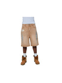 Fraternal Khaki Dagger Jorts one-kickz
