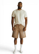Fraternal Khaki Dagger Jorts one-kickz