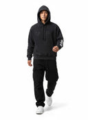 Gallery Dept. Flames Hoodie Black one-kickz