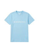 Givenchy Baby Blue Logo T-Shirt one-kickz