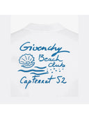 Givenchy Beach Club Printed White T-Shirt one-kickz
