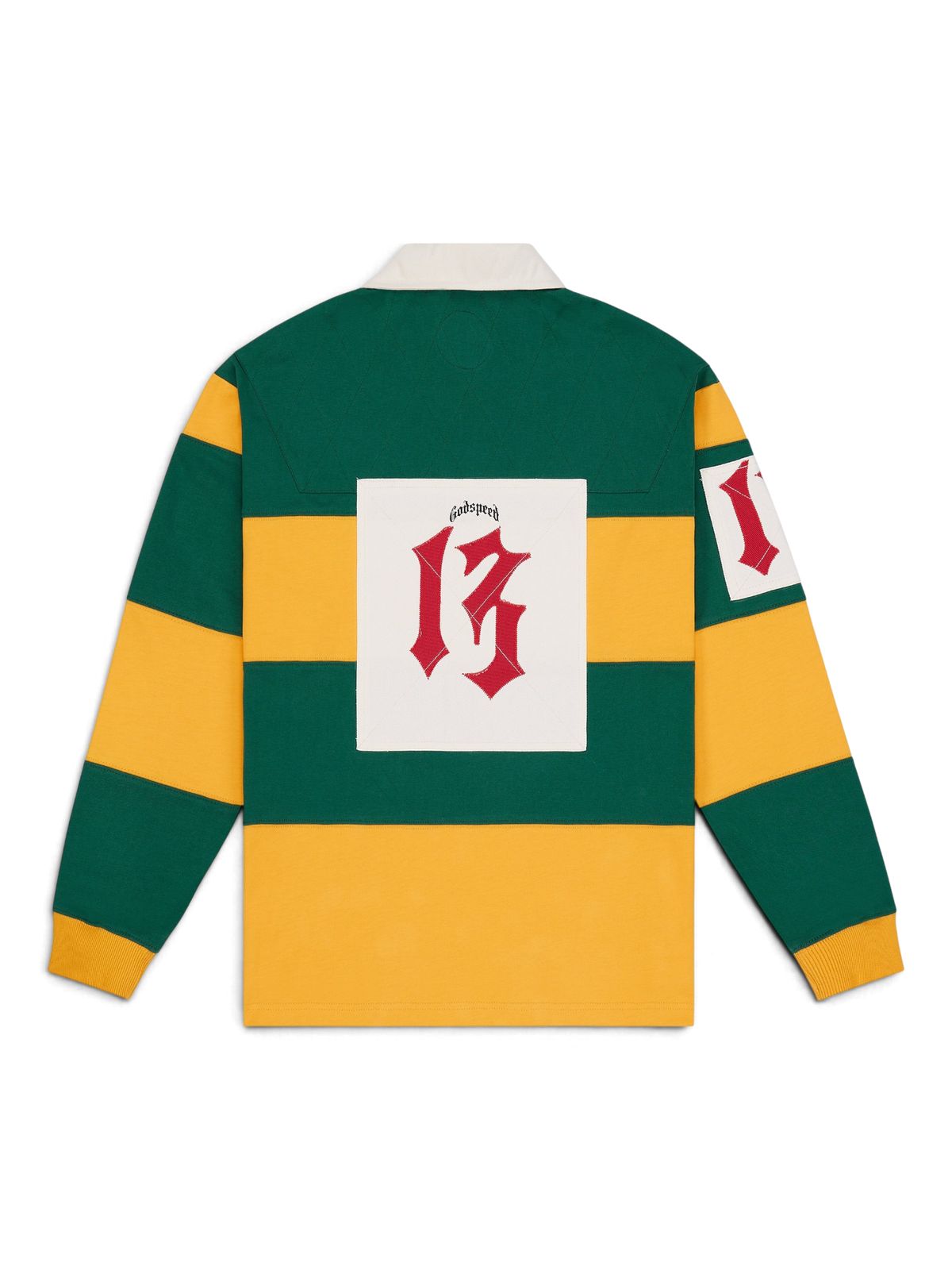 Godspeed Classic Field Rugby Shirt Green Yellow