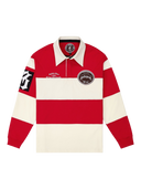 Godspeed Classic Field Rugby Shirt Off White/Red