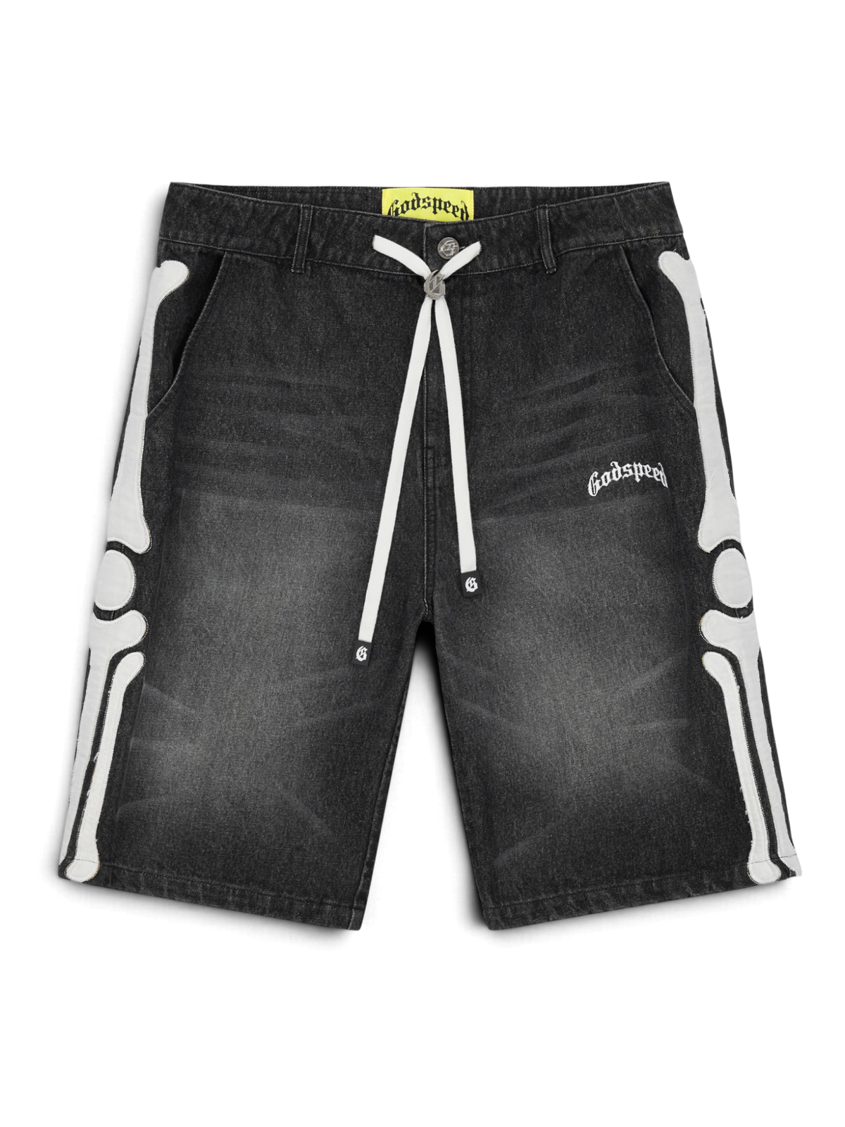 Godspeed Fémur Denim Shorts Black