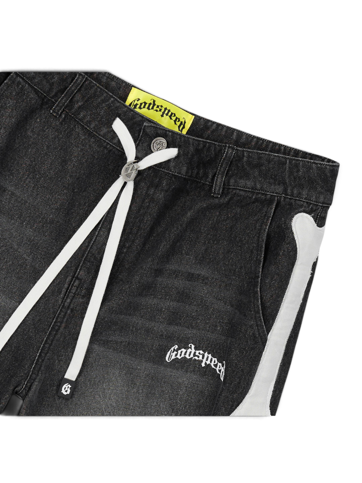 Godspeed Fémur Denim Shorts Black