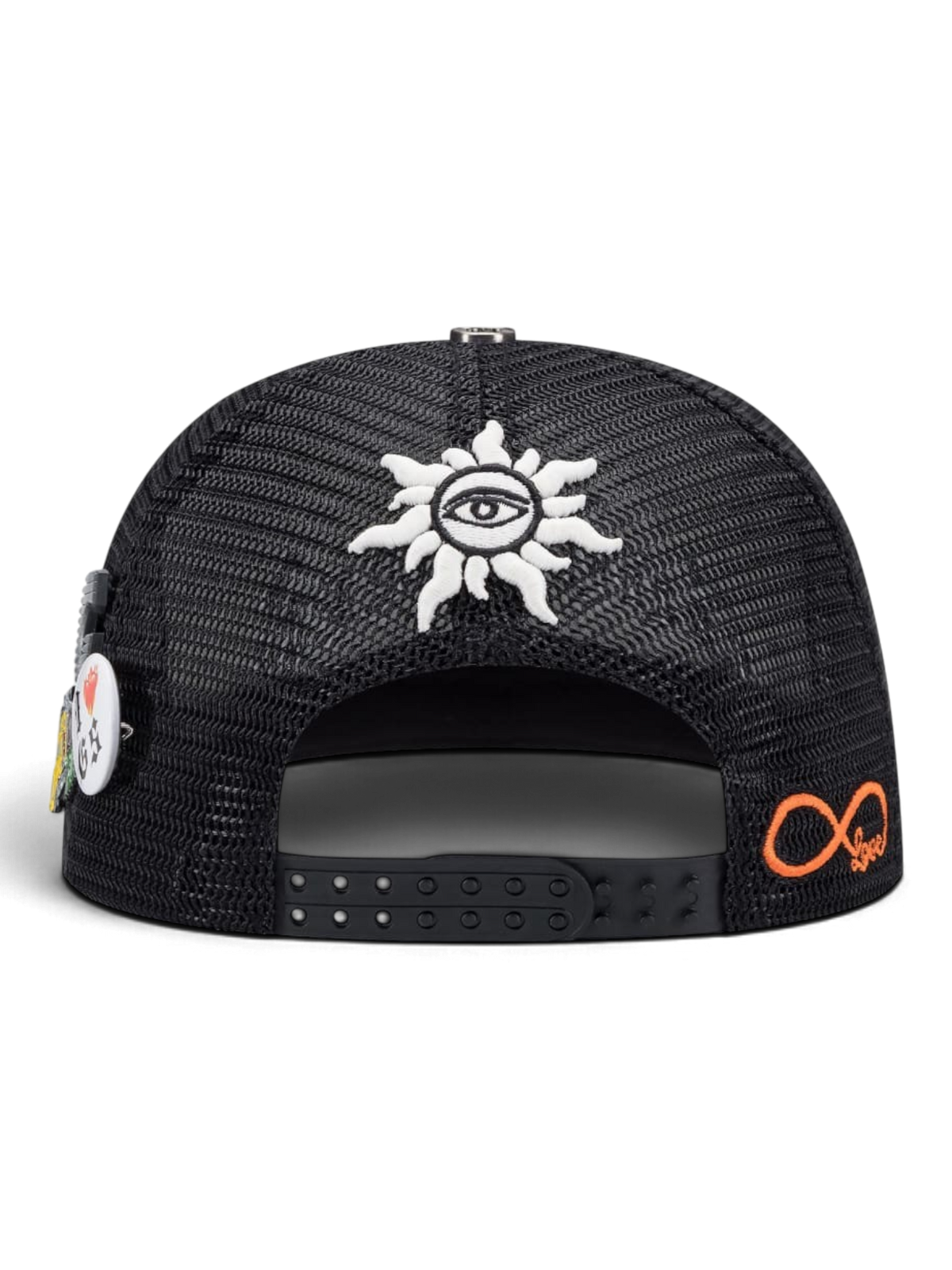 Godspeed GS FOREVER TRUCKER HAT Black/Blue/Orange