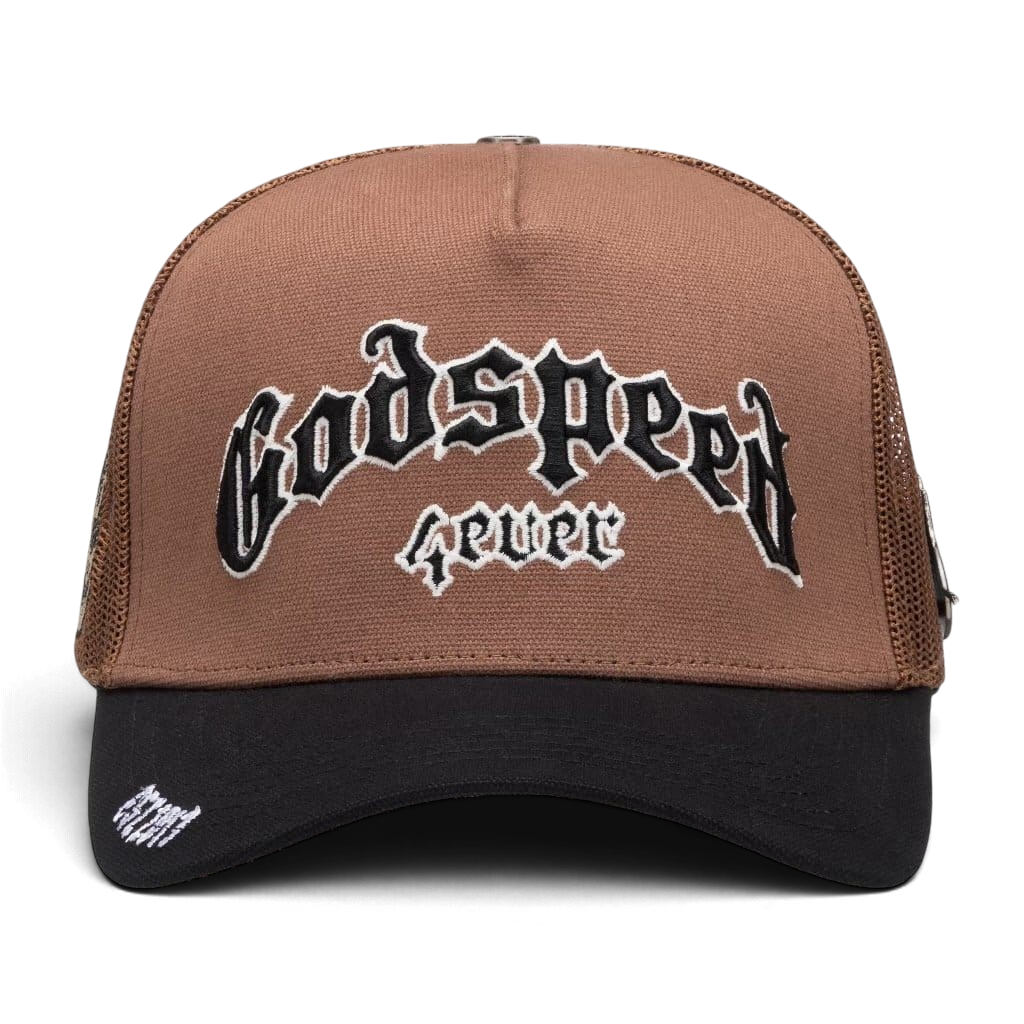 Godspeed GS FOREVER TRUCKER HAT Brown