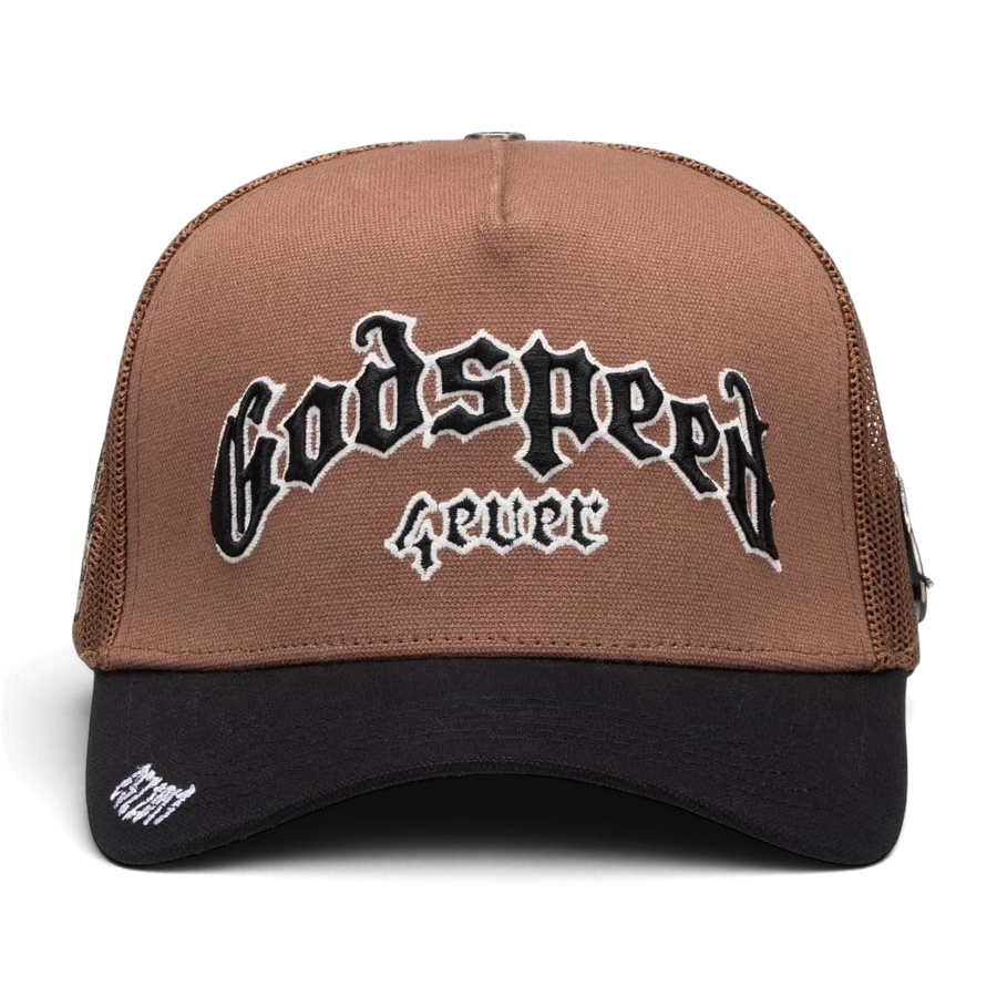Godspeed GS FOREVER TRUCKER HAT Brown