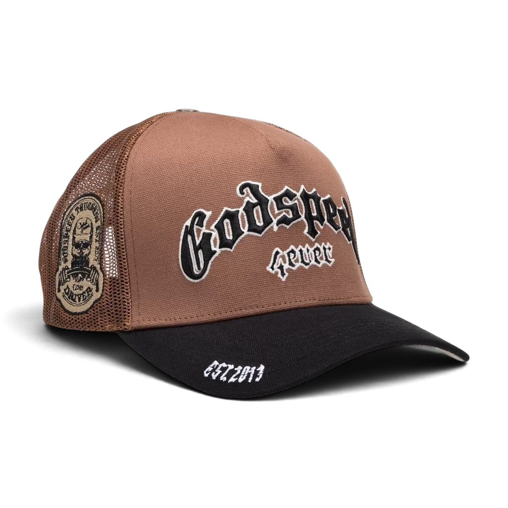 Godspeed GS FOREVER TRUCKER HAT Brown