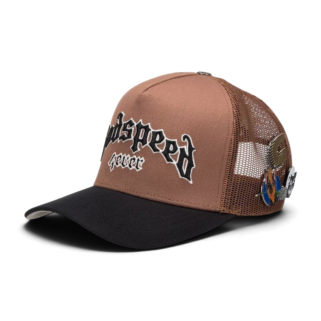 Godspeed GS FOREVER TRUCKER HAT Brown