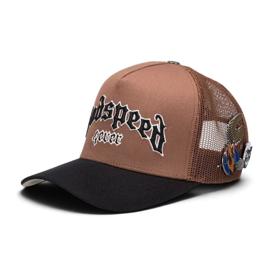 Godspeed GS FOREVER TRUCKER HAT Brown