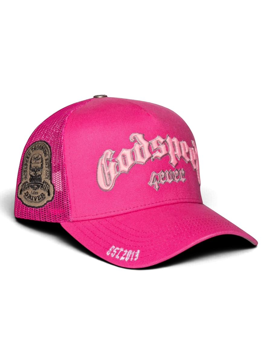 Godspeed GS FOREVER TRUCKER HAT Pink