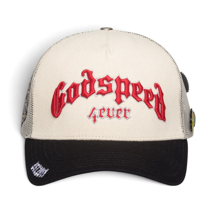 Godspeed GS FOREVER TRUCKER HAT White/Black