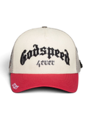Godspeed GS FOREVER TRUCKER HAT White/Red