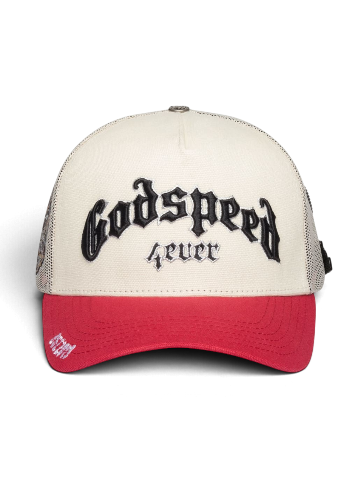 Godspeed GS FOREVER TRUCKER HAT White/Red
