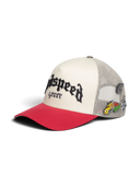 Godspeed GS FOREVER TRUCKER HAT White/Red