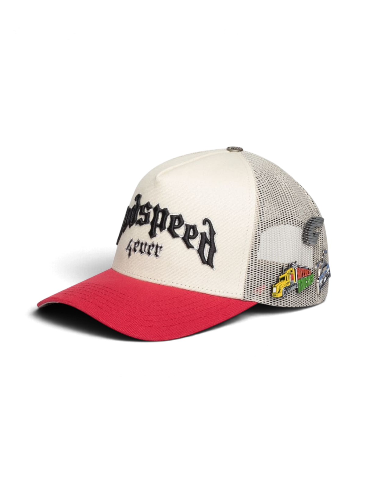 Godspeed GS FOREVER TRUCKER HAT White/Red
