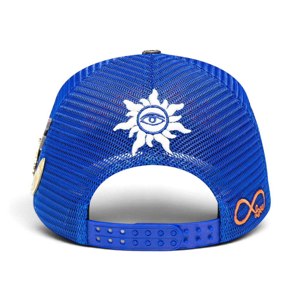 Godspeed GS Forever Trucker Hat Blue/Orange