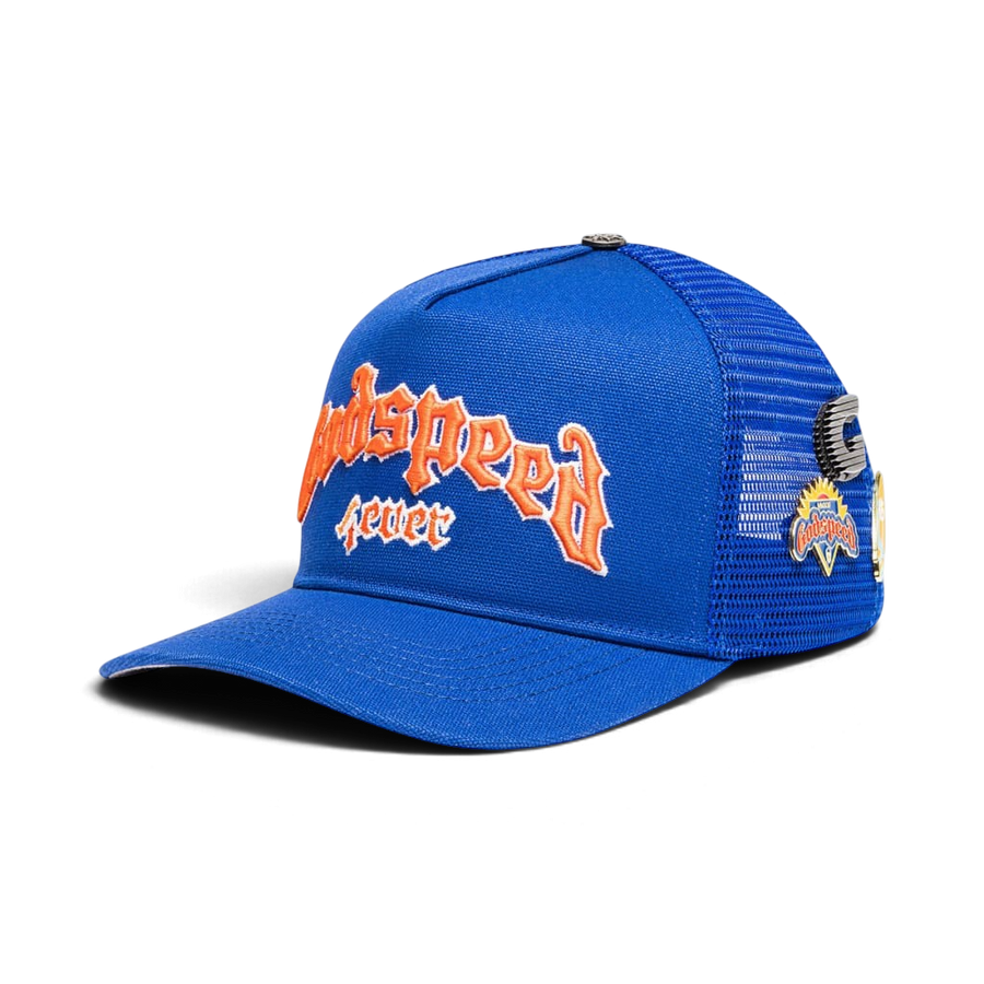 Godspeed GS Forever Trucker Hat Blue/Orange