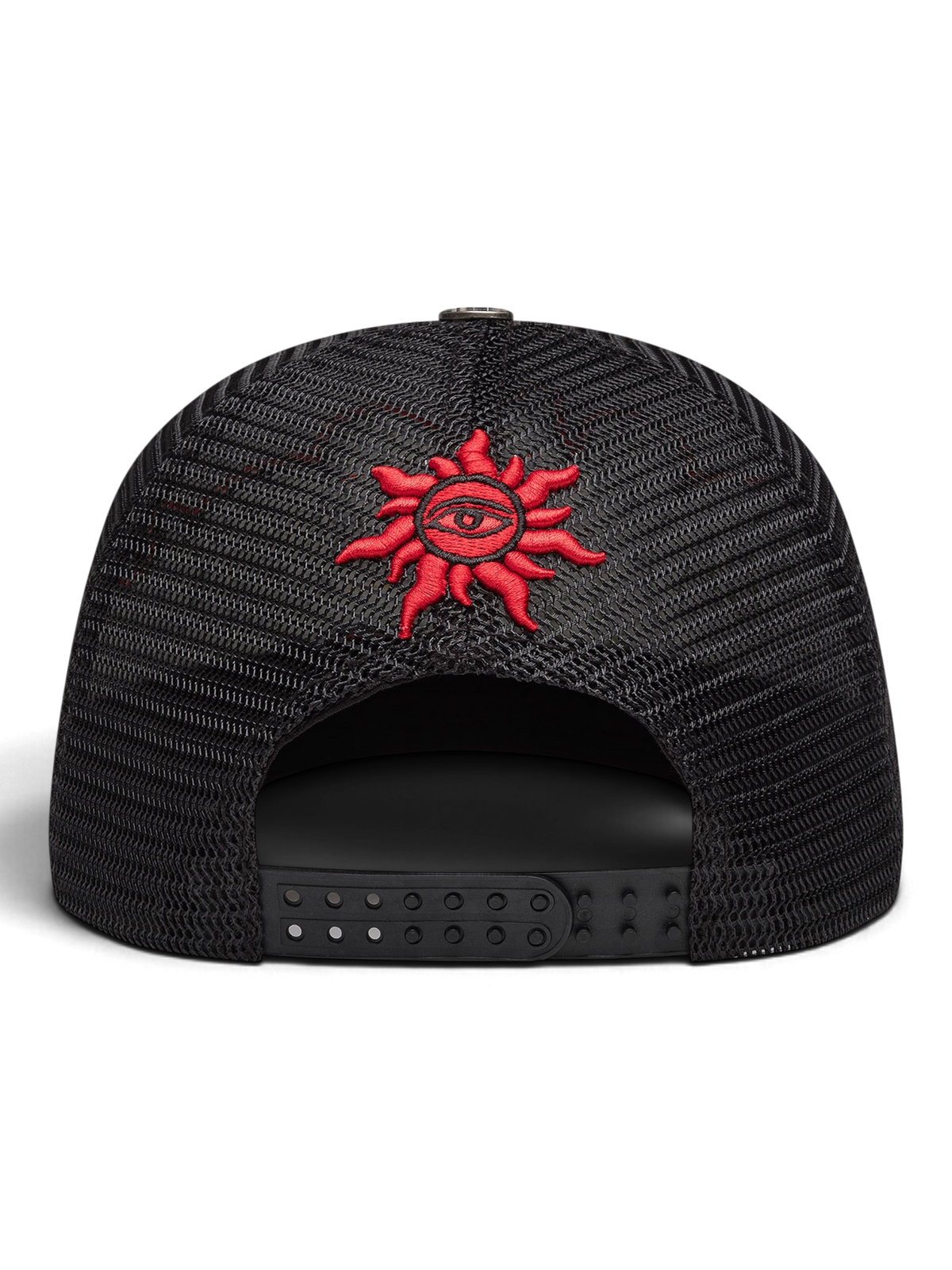 Godspeed GS Neo Trucker Hat Black/Yellow/Red