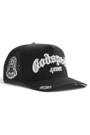 Godspeed GS OG Logo Waterressit Hat Black one-kickz