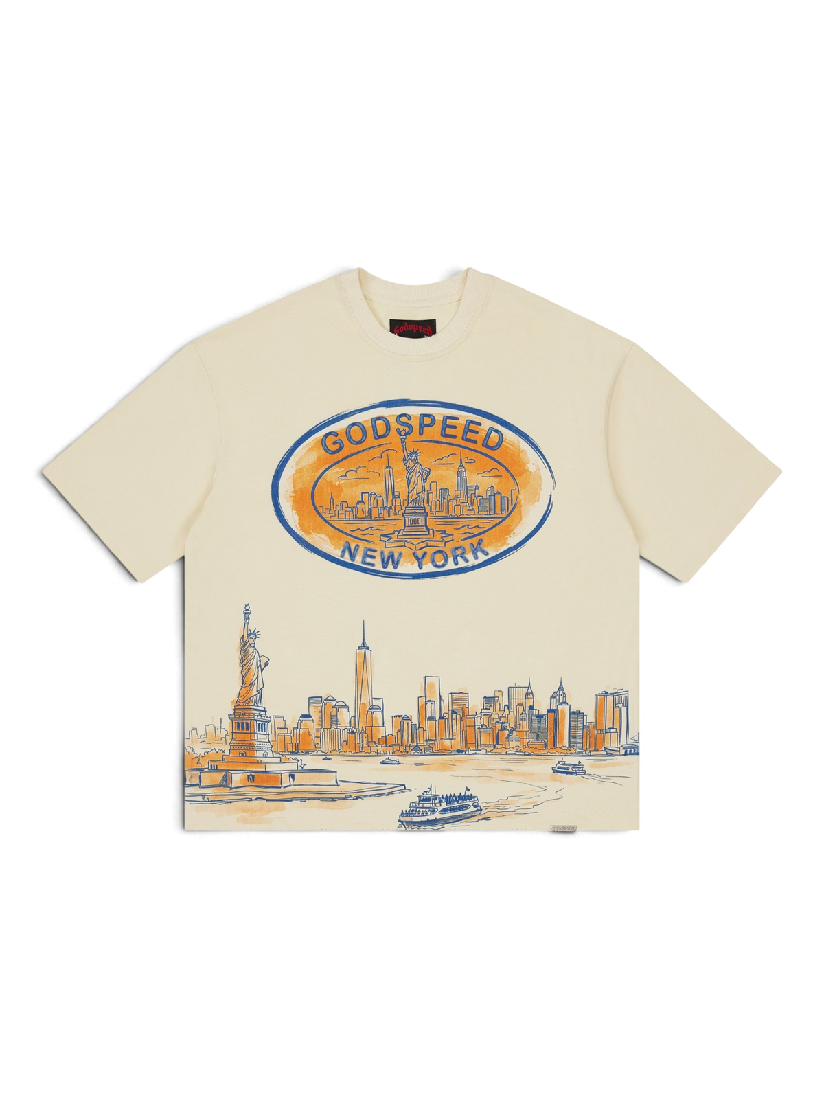 Godspeed New York Skyline T-Shirt