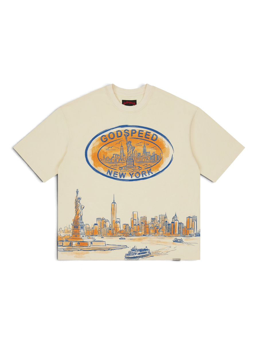 Godspeed New York Skyline T-Shirt