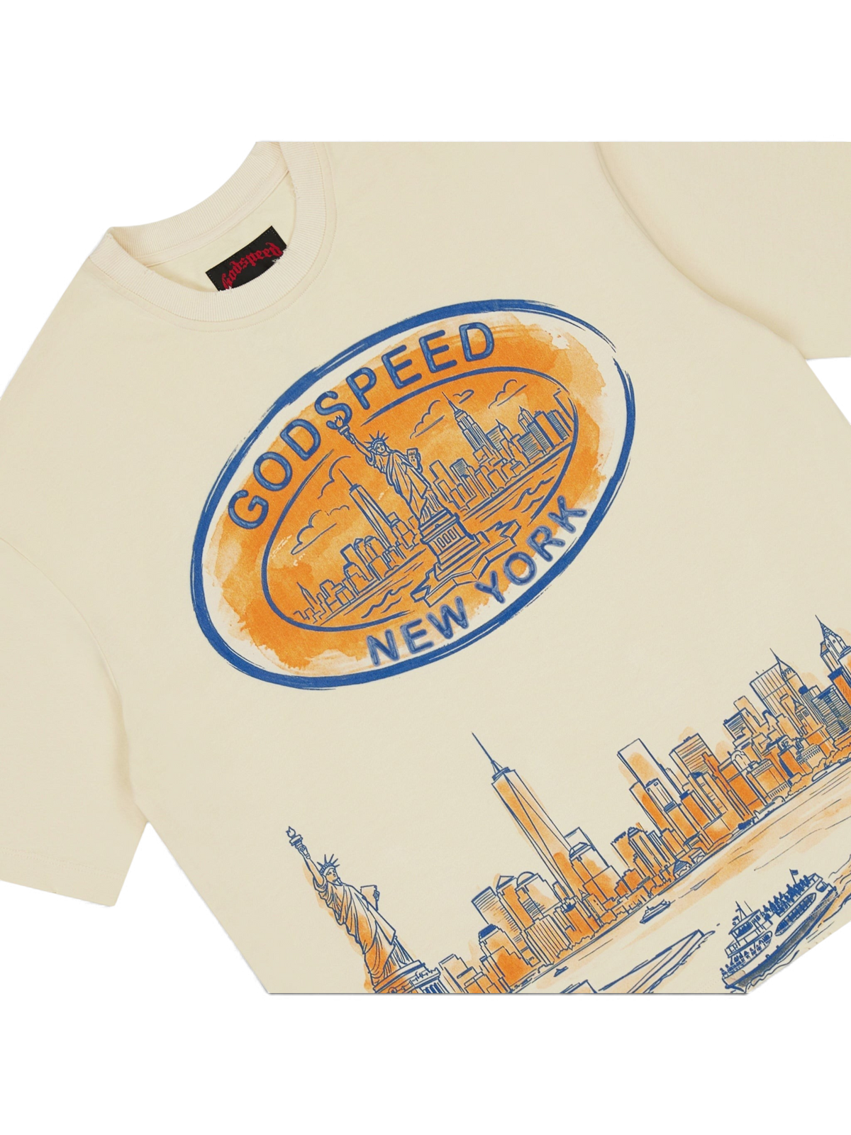 Godspeed New York Skyline T-Shirt