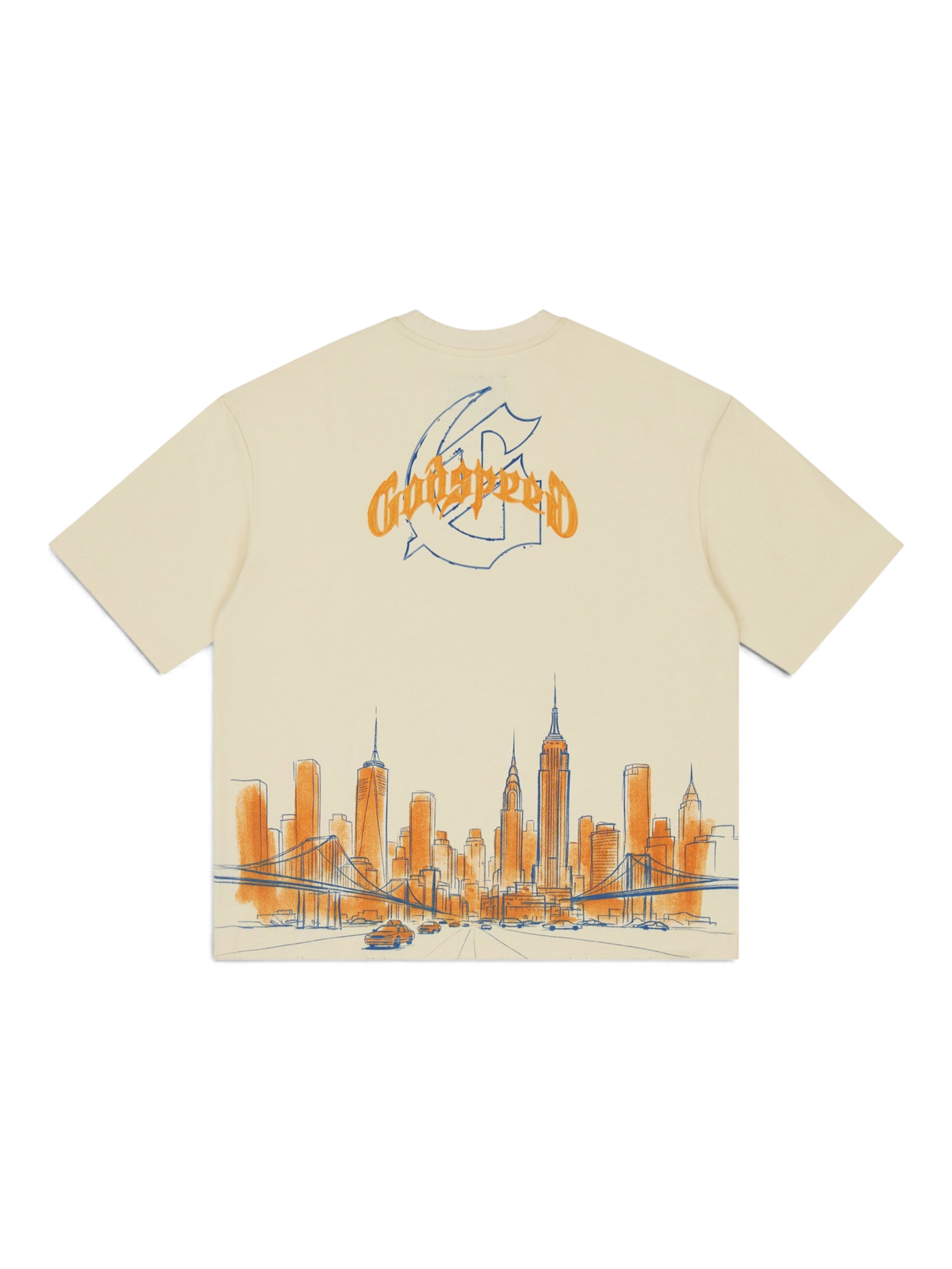 Godspeed New York Skyline T-Shirt