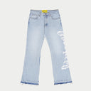 Godspeed OG Logo Flared Denim Printed Blue one-kickz