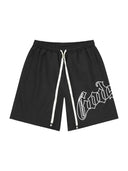 Godspeed OG Logo Nylon Shorts Black/White one-kickz