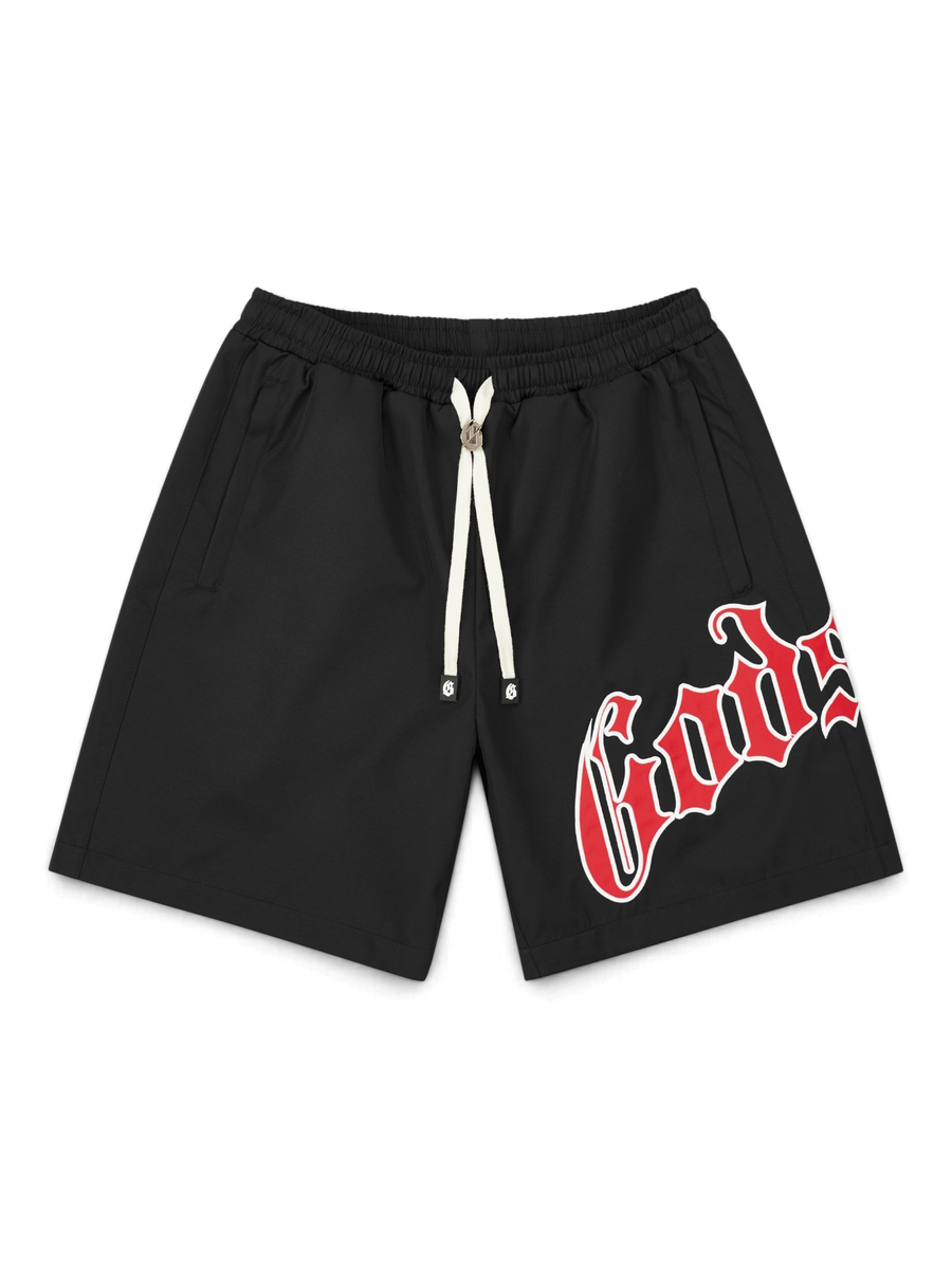 Godspeed OG Logo Nylon Shorts Bred