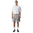 Godspeed OG Logo Nylon Shorts Grey one-kickz