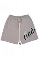 Godspeed OG Logo Nylon Shorts Grey one-kickz