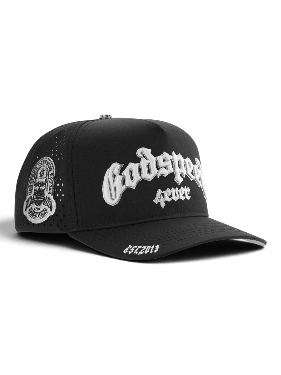 Godspeed OG Logo WaterRessit Hat Black