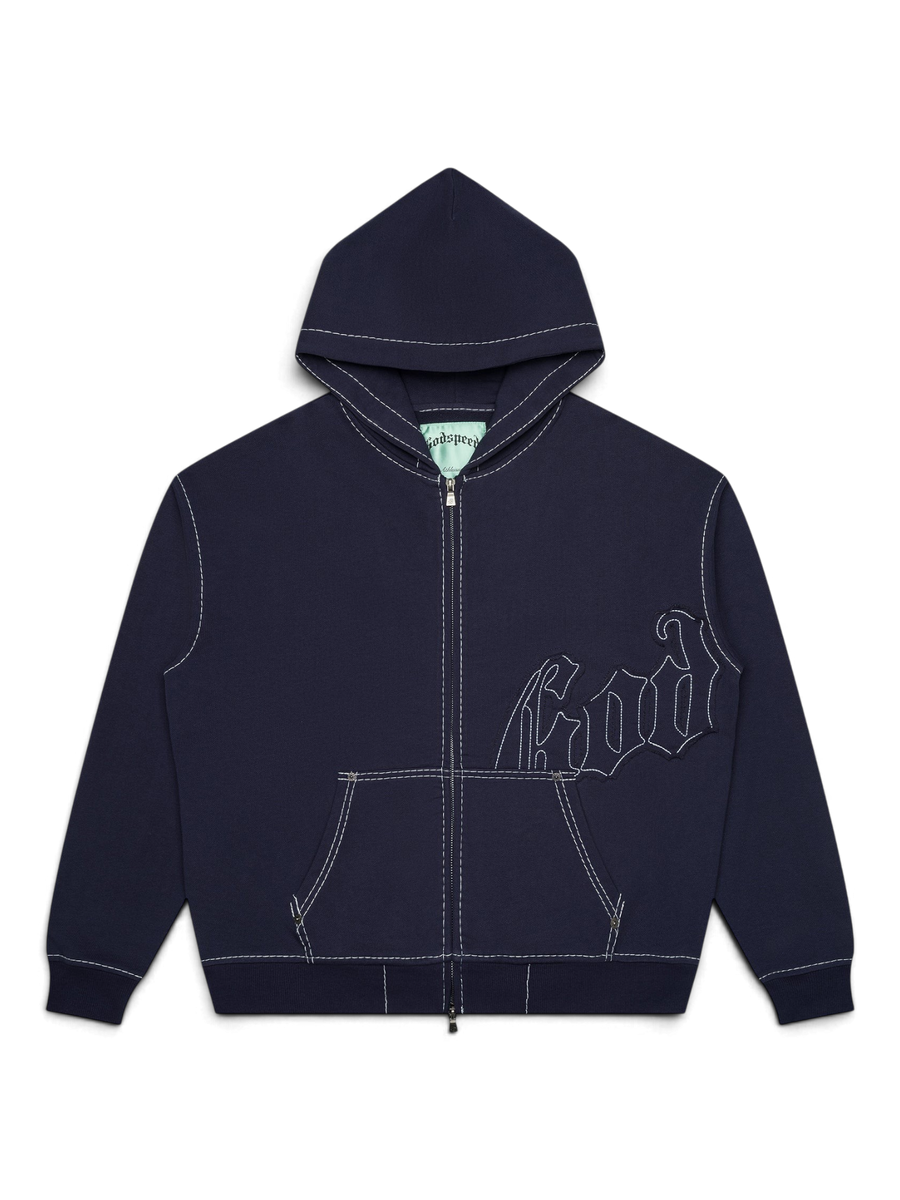 Godspeed Og Logo Sweatsuit Stitched Navy