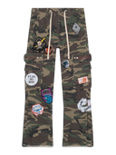Godspeed Patchwork Flared Cargo Pants