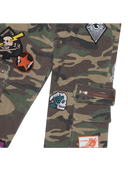 Godspeed Patchwork Flared Cargo Pants