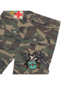 Godspeed Patchwork Flared Cargo Pants