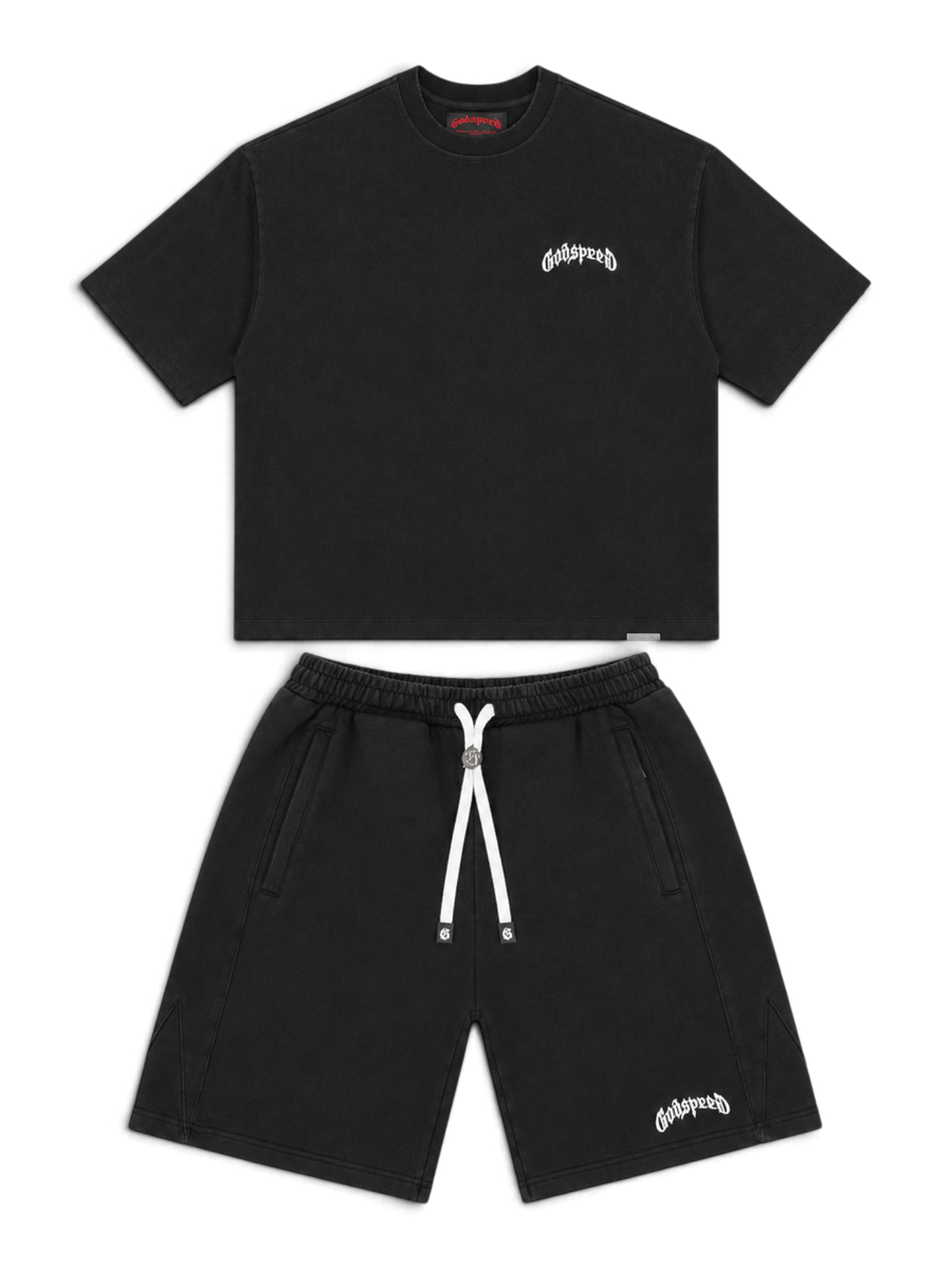 Godspeed VITAL Short Set Black Wash