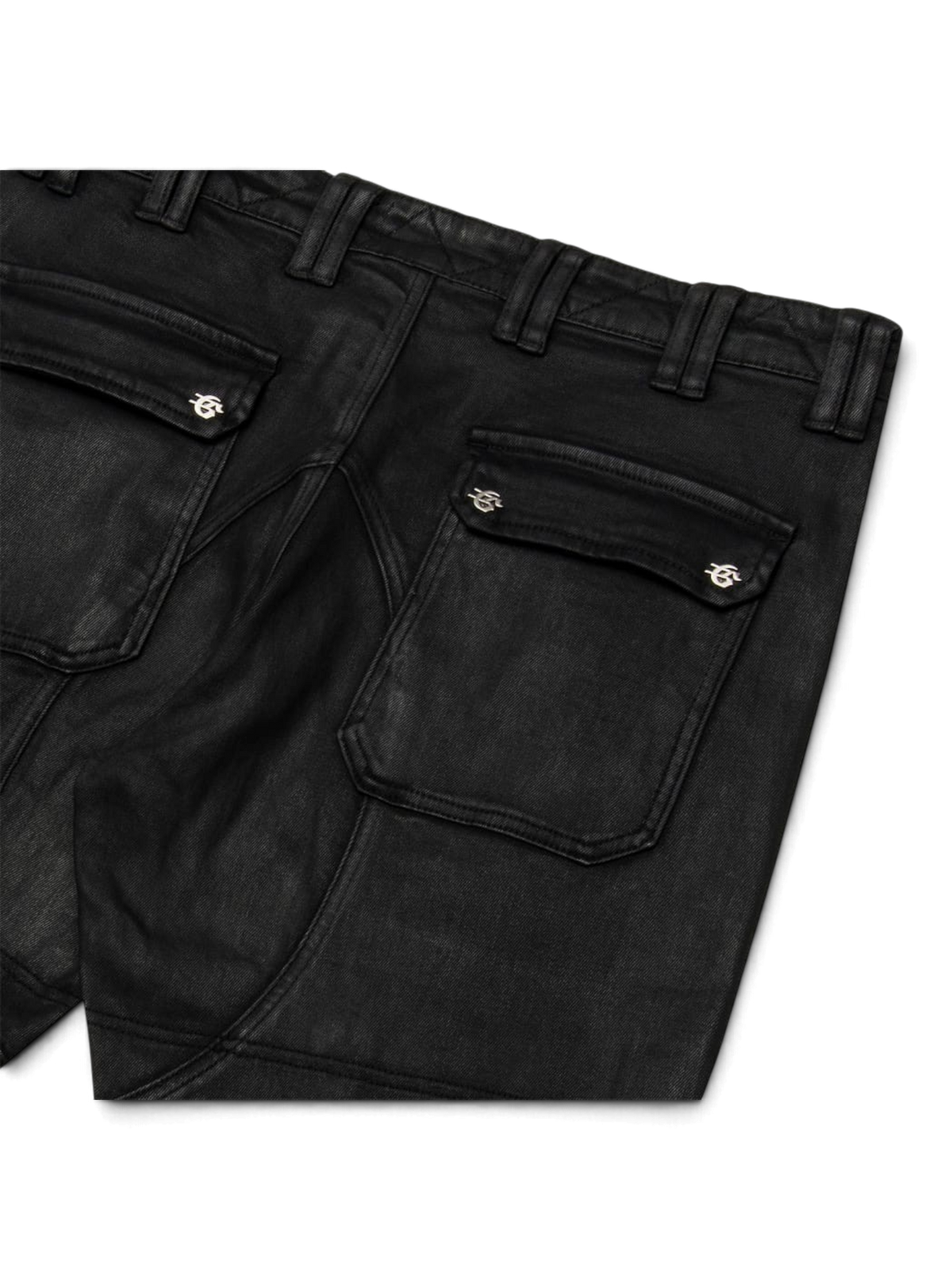 Godspeed Wax Flare Premium Cargo Pants Black