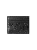 Gucci Ember Leather Card Case In Black one-kickz