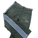 HCW TRACK JEANS GREEN WHITE one-kickz