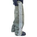 Heaven Can Wait Striped White Green Jean one-kickz